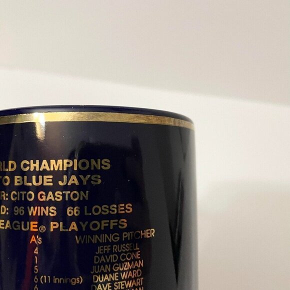 Vintage 1992 Toronto Blue Jays World Champions Coffee Mug - Picture 8 of 16